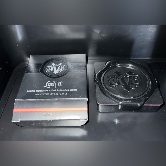 Kat Von D Lock It Powder Foundation Tan 170. Nude, Neutral, Toned, Facial, Deep - Picture 2 of 6